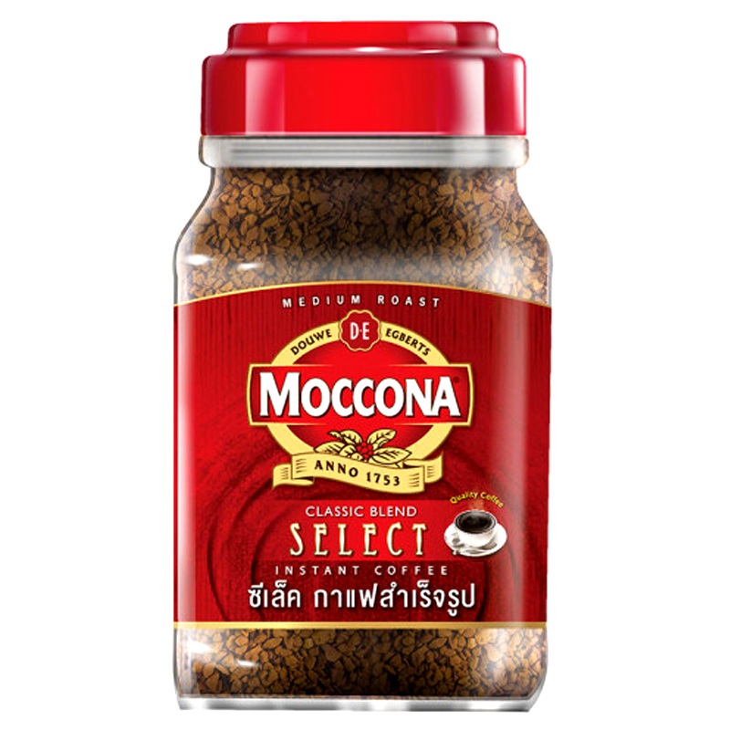 Moccona Classic Blend Select Instant Coffee Medium Roast Size 190g