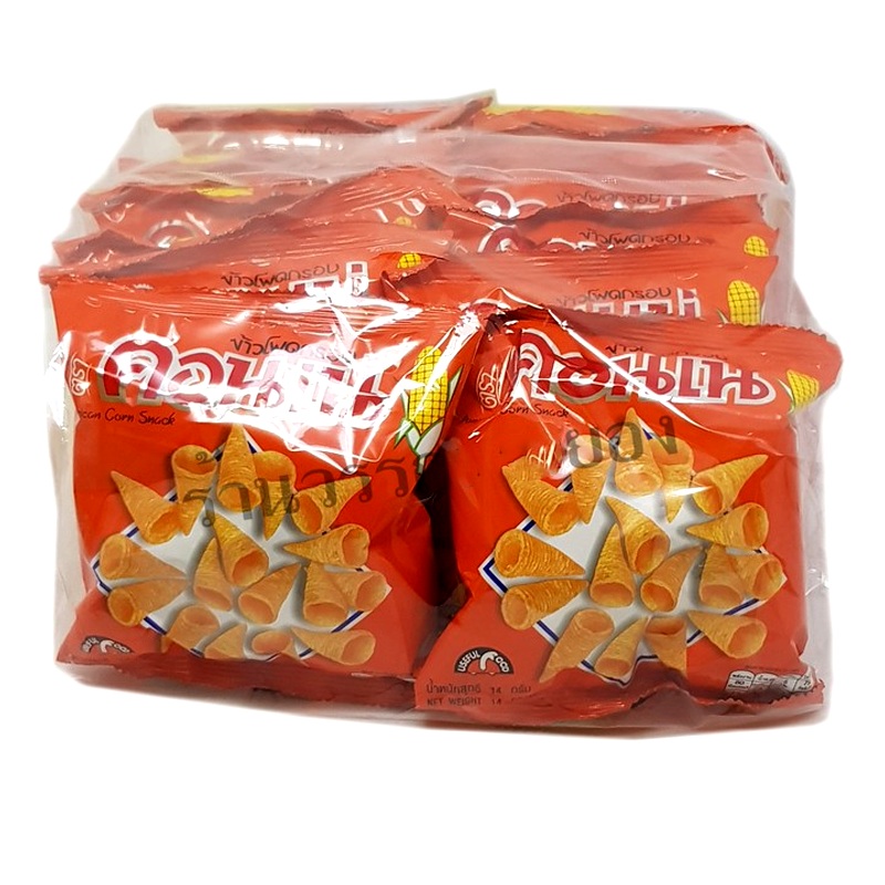 Cornae Original Flavour American Corn Snack 14g Pack of 12pcs