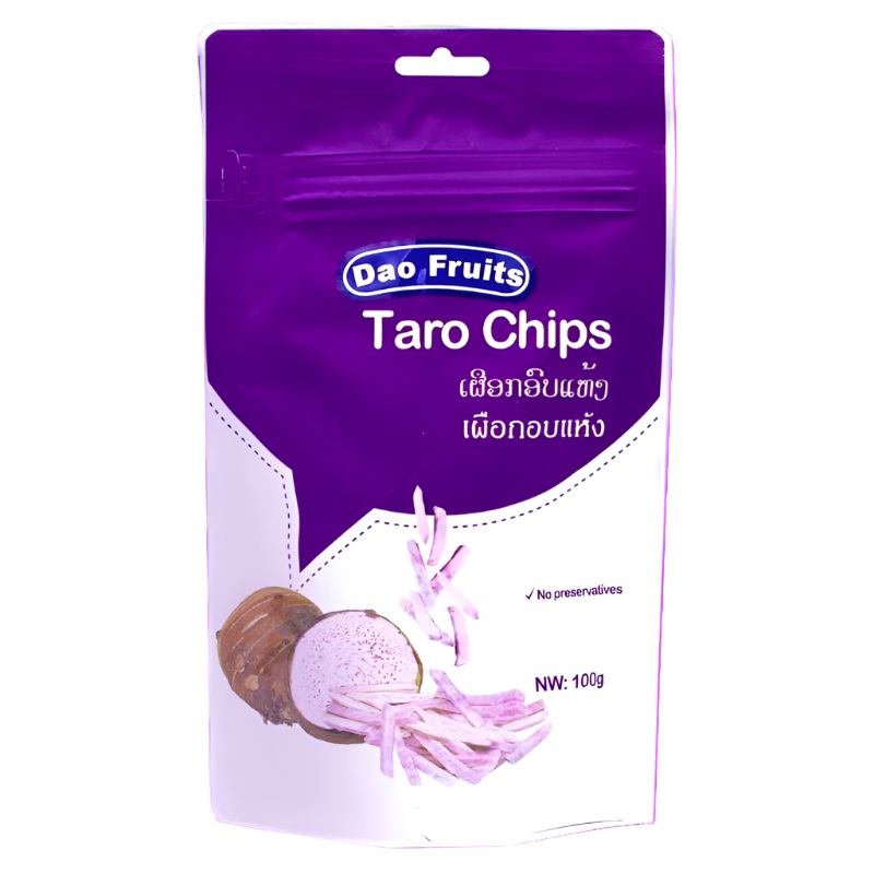 Dao fruits Taro Chips Pack 100g