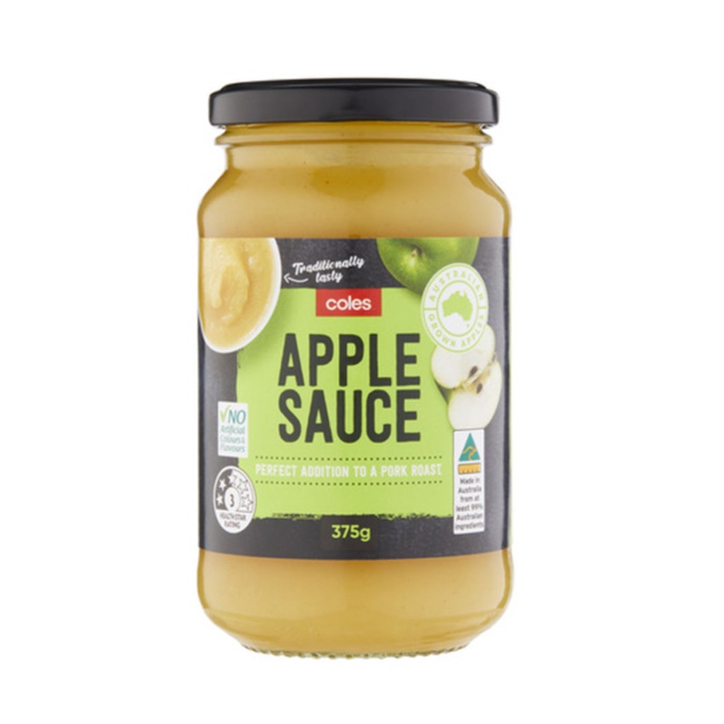 Coles Apple Sauce 375g