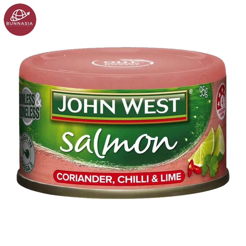 John West Salmon Coriander, Chilli & Lime 95g