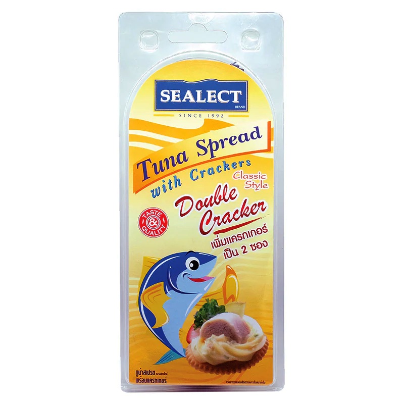 Sealect Tuna Spread with Crackers Classic Style 85g
