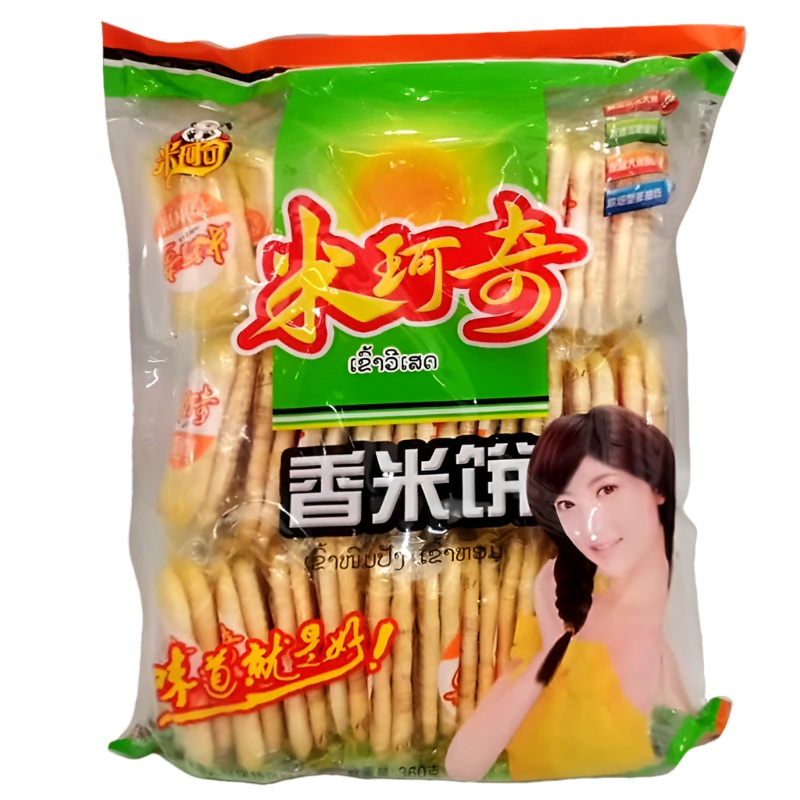 Mikeqi Rice Cracker Original Flavor Size 360g
