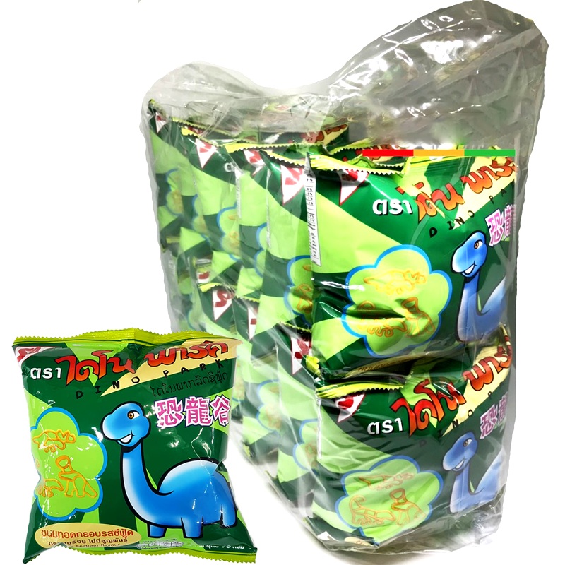 S.B Brand Dino Park Snack Seafood Flavour Size 13g Pack 12bags