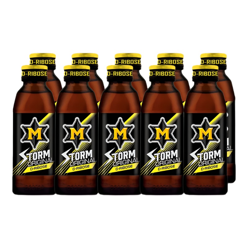 M-Storm Original D-Ribose Energy Drink Size 150ml Pack of 10boyttles