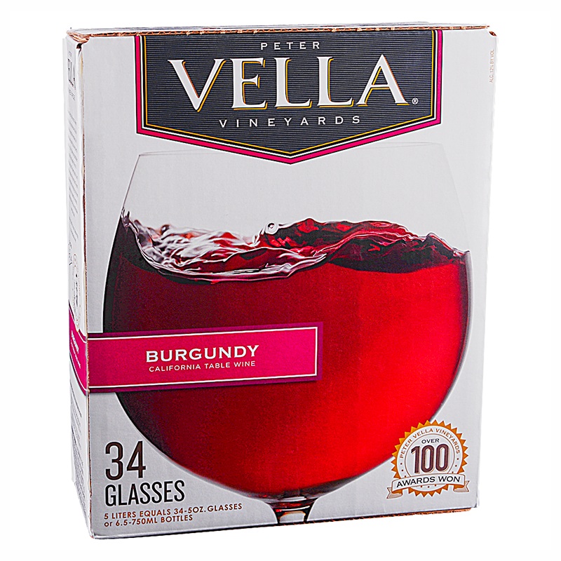 PETER VELLA BURGUNDY 5L ( California )