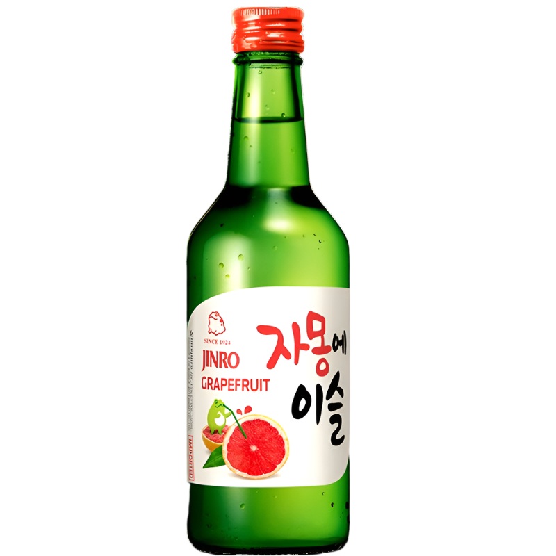 Soju Jinro Grapefruit Size 360ml