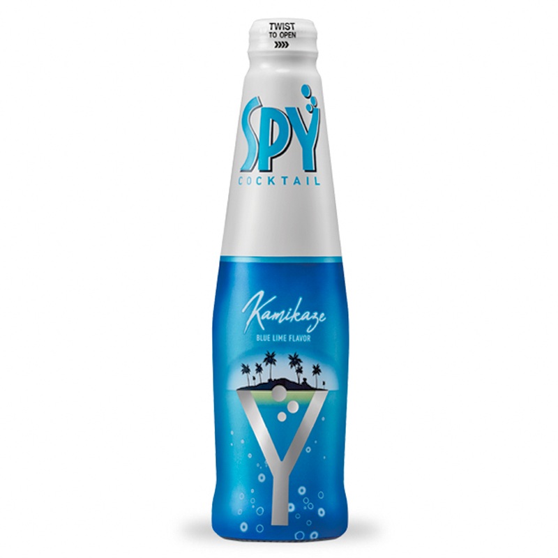 Spy Cocktail Kamikaze Blue Lime Flavor Size 275ml
