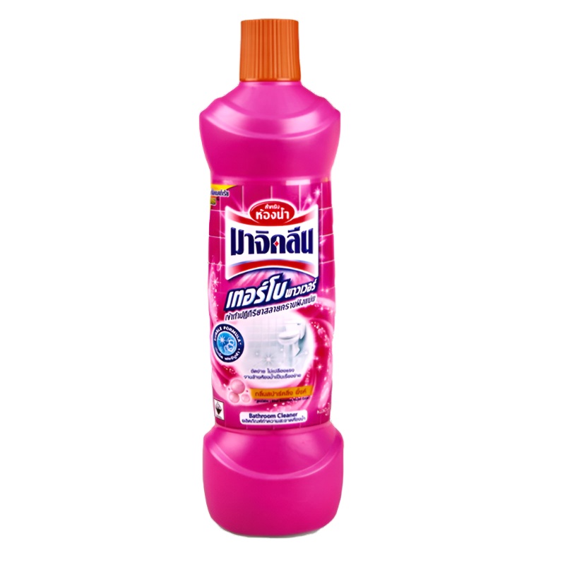 Magiclean Turbo Power Bathroom Cleaner Crumble ingrained dirt Sparkling Pink Scent Size 850ml
