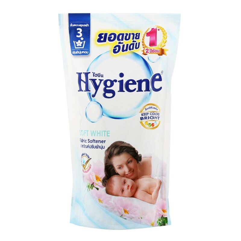 Hygiene fabric softener Soft White Scent Size 600ml