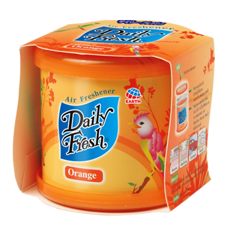 Daily Fresh Gel Air Freshener Smell Orange Size 70g