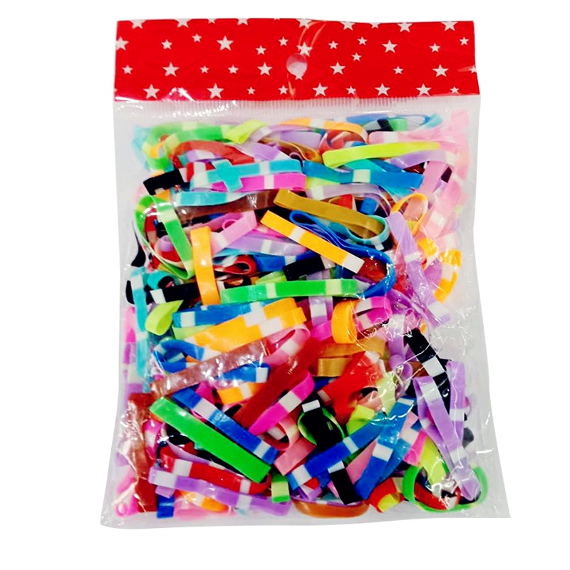 Rubber band Hair Mixed Color Per pack