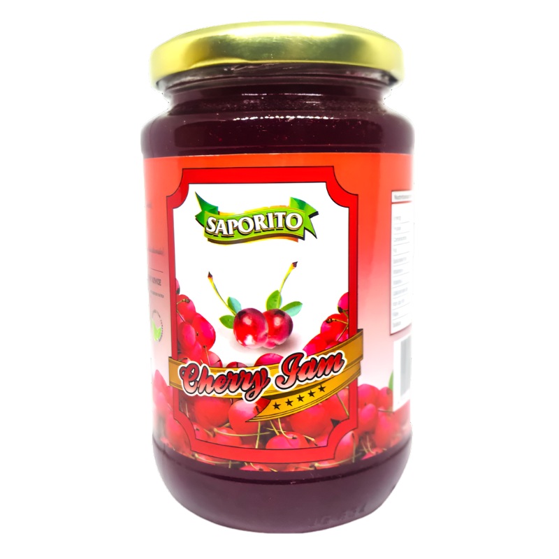 SAPORITO CHERRY JAM 450G