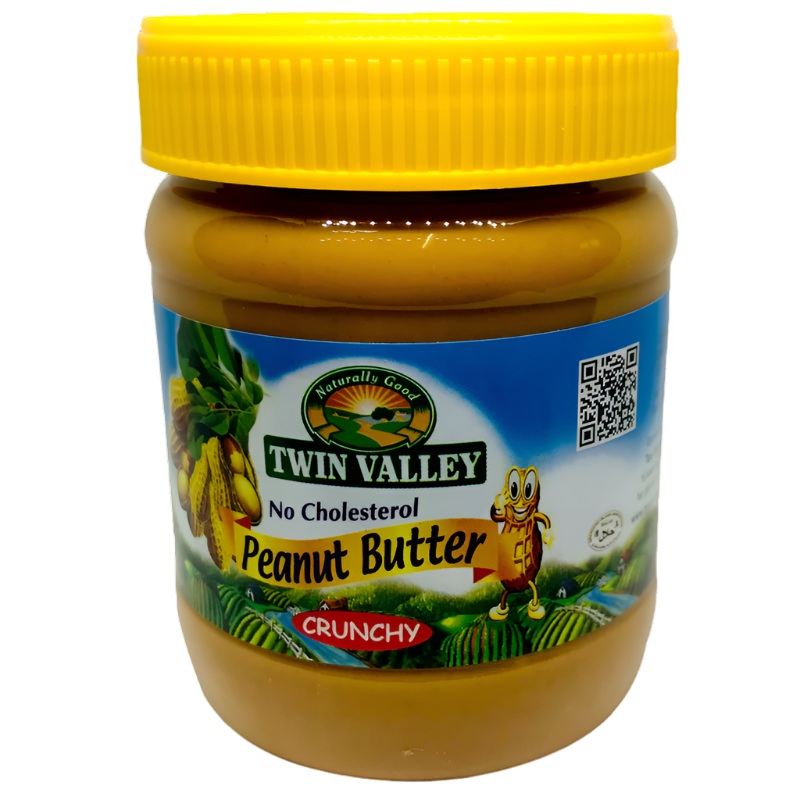TWIN VALLEY PEANUT BUTTER CRUNCHY 340G