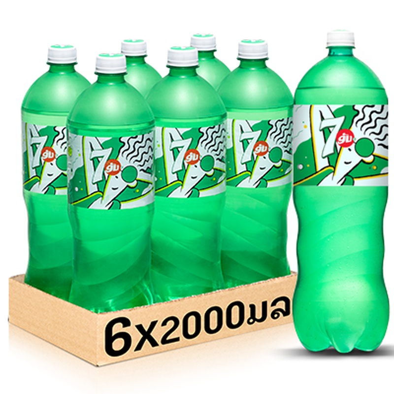 7up 2000ml bottle per pack of 6 bottles