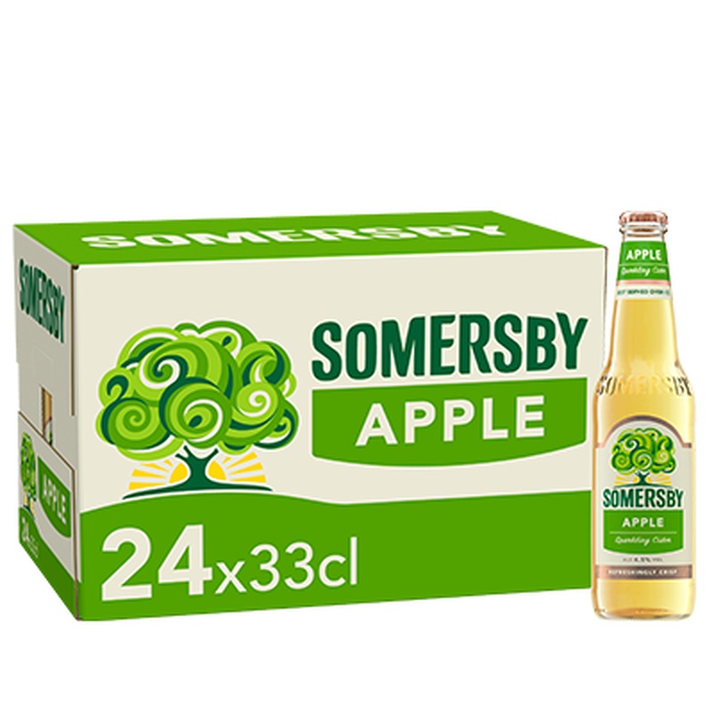 Somersby Apple Cider 330ml bottle per box of 24 bottles