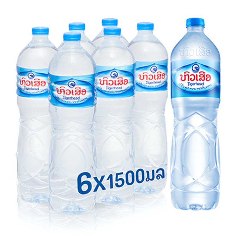 Tigerhead Drinking Water 1500ml bottle per pack of 6 bottles