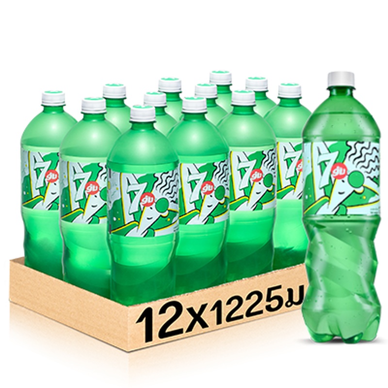 7up 1225ml bottle per pack of 12 bottles