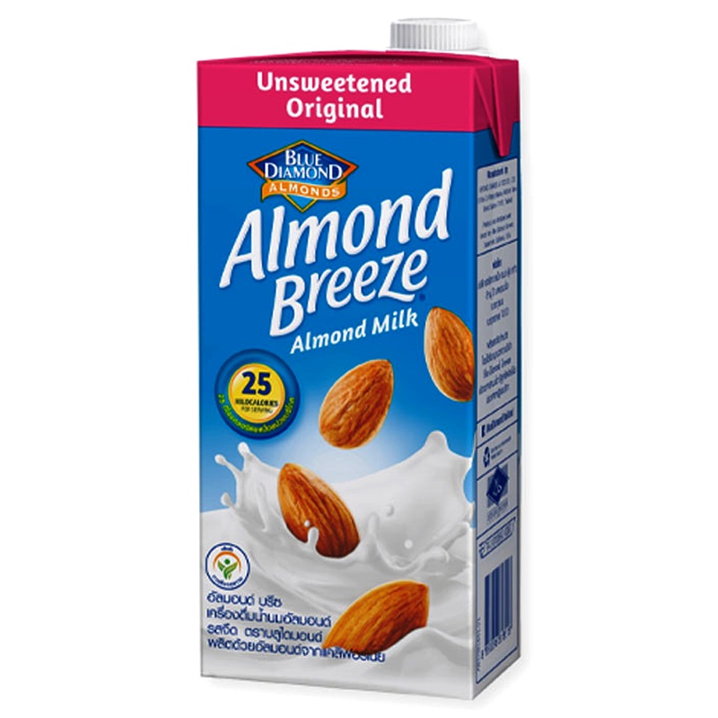 Blue Diamond Almond Breeze - Unsweetened Original Almond Milk 946ml