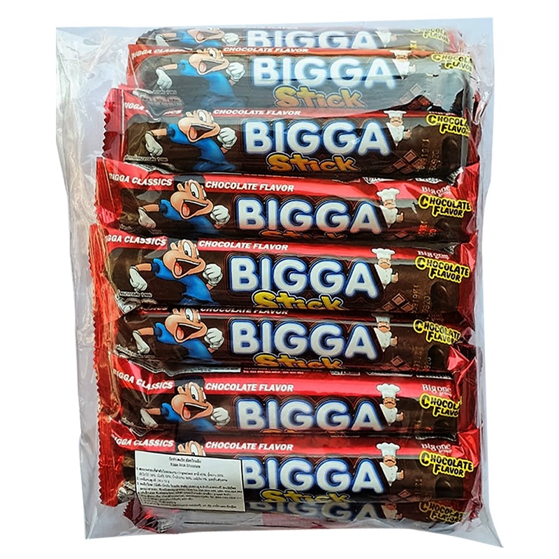 Bigga Stick Chocolate Flavor 10g pack of 24 pieces