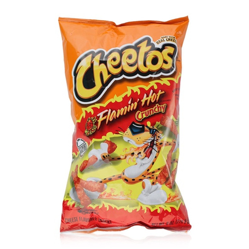 CHEETOS CHEETOS HOT CRUNCHY 8 OZ
