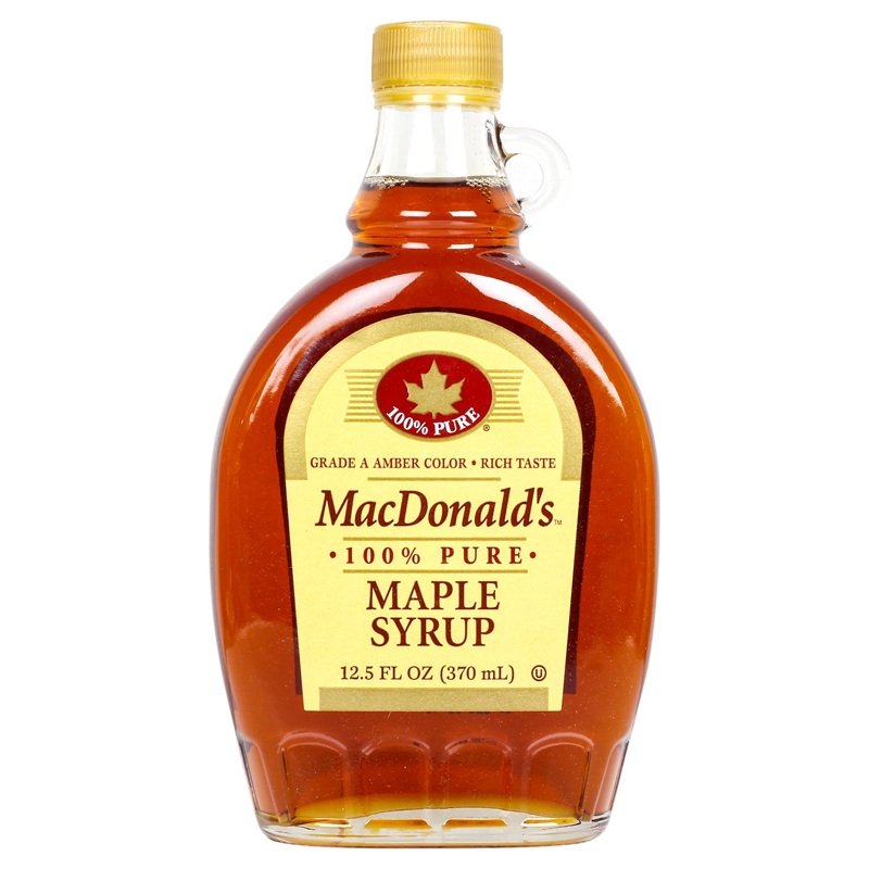 MACDONALDS MAPLE SYRUP 100% PURE 370ML