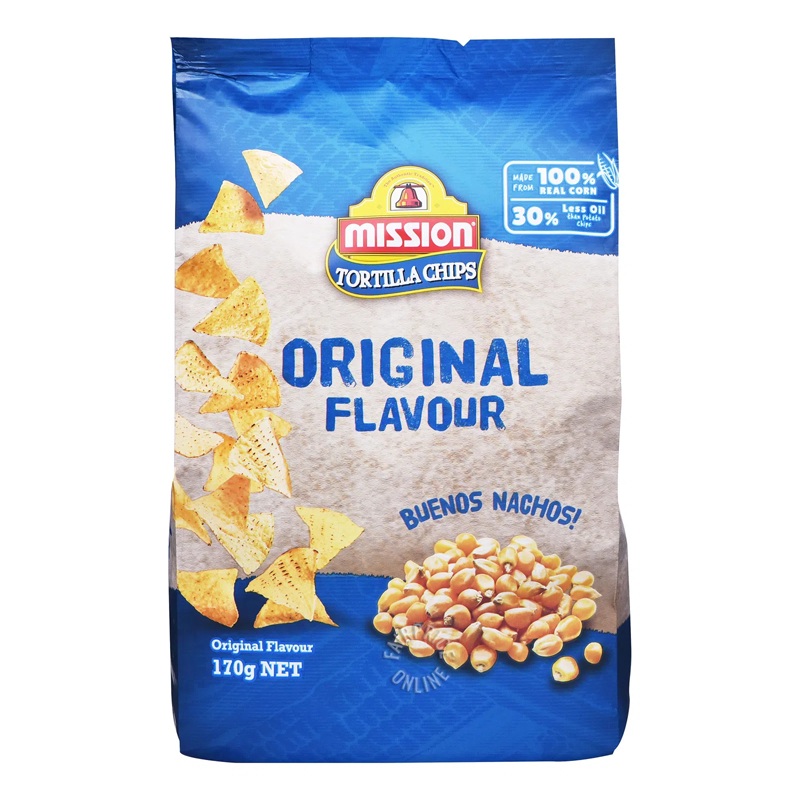 MISSION Tortilla Chips Original Flavour 170g