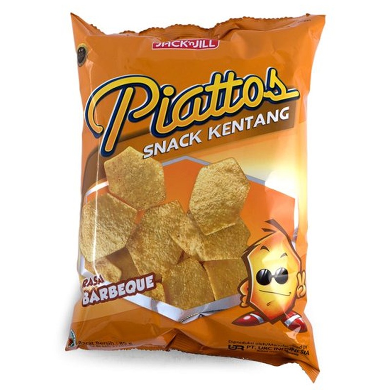 PIATTOSPIATTOS BBQ 50G