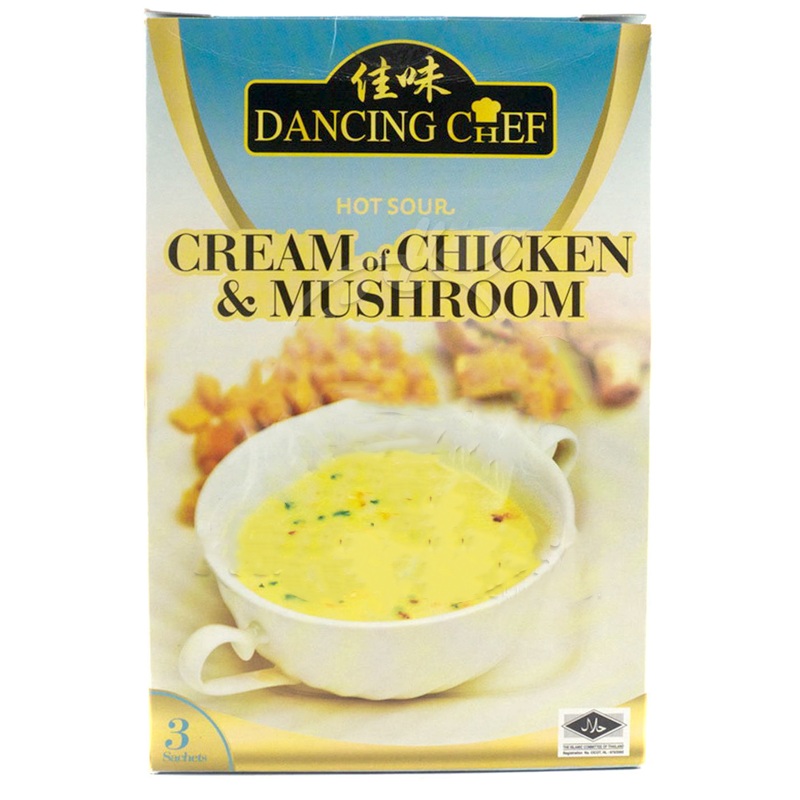 DANCING CHEF CREAM OF CHICKEN MUSHROOM 63G