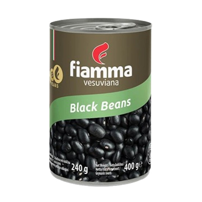 FIAMMA BLACK BEANS 400G