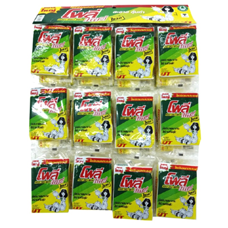 Poly Deli Brite Scourer Sponge 8  x 11cm pack of 24 pieces