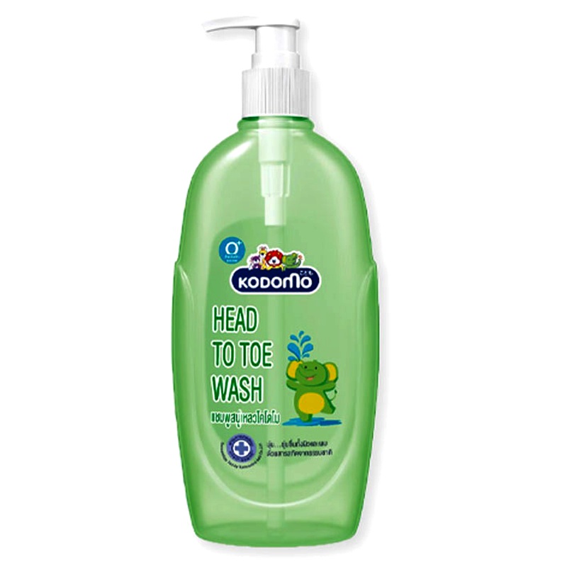 Kodomo Head to Toe Wash Baby Bath Newborns 0+ Soft And Delicate Skin Size 400ml
