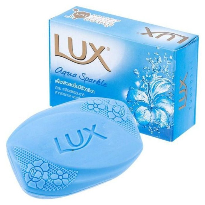 Lux Bar Soap Agua Delight Scent Formula Floral Fusion Oil Size 75g
