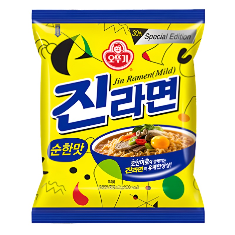 Ottogi Jin Ramen (Mild) Size 120g