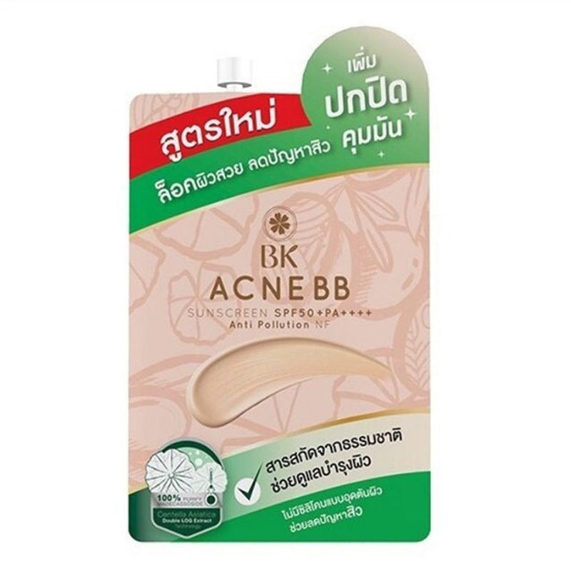 Bk Acne BB Sunscreen SPF50+ PA++++ Anti Pollution NF 4g