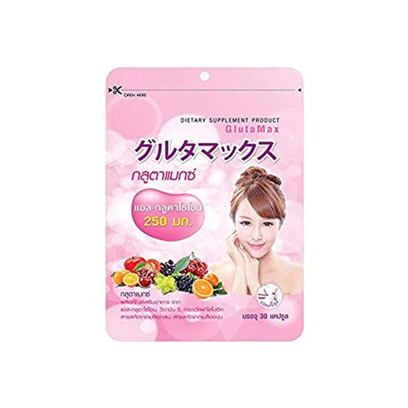 Glutamax + Berry Dietary Supplement Product 250mg (30 Capsules)