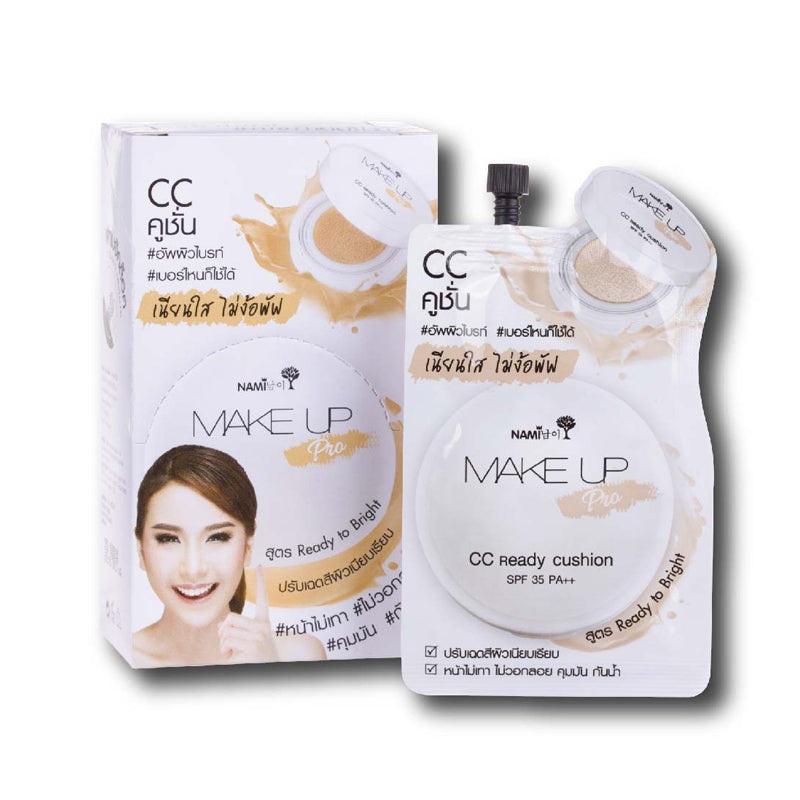 Nami Make Up Pro CC Ready Cushion 7g Pack 6 pcs