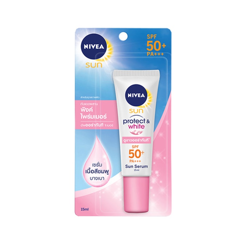 Nivea Sun Protect & White Instant Aura Serum SPF50+ PA+++ 15ml