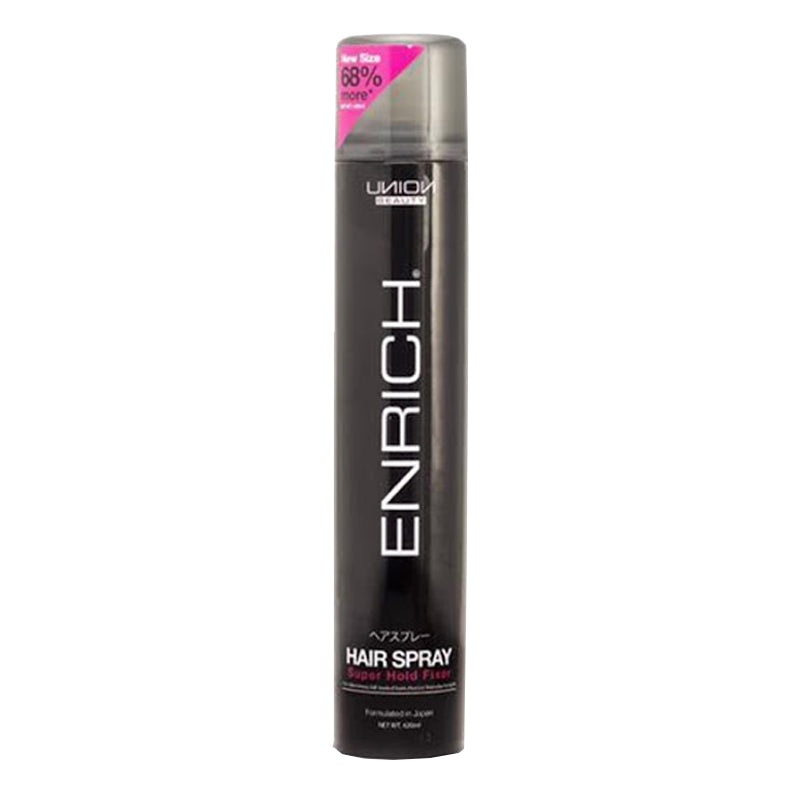 Enrich Hair Spray Super Hold Fixer Enrich Hair Spray Level 420ml