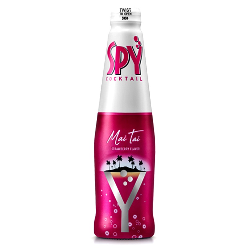 Spy Cocktail Mai tai Strawberry Flavor Size 275ml