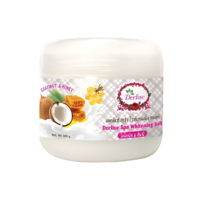 Derlise Spa Whitening Salt Coconut & Honey 800g