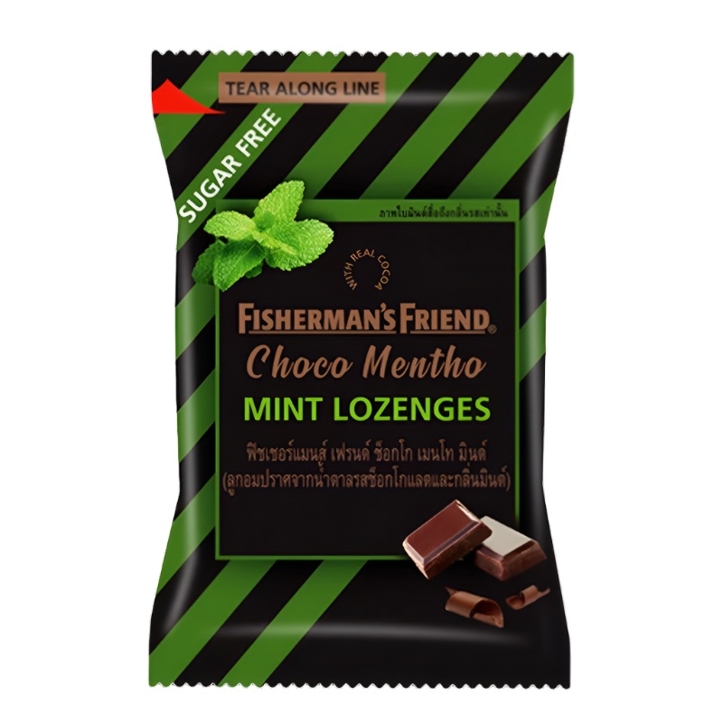 Fishermans Friend Choco Mentho Mint Lozenges 25g pack of 24 pieces