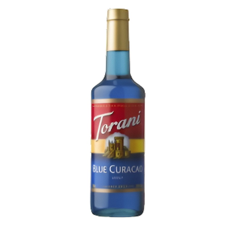 Blue Curacao Torani Flavoring Syrup 750ml