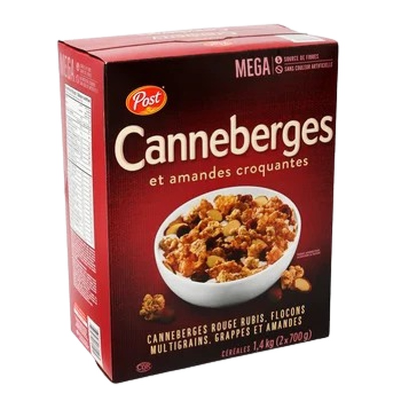 Canneberges Almond Crunch Cereal 1.4 kg