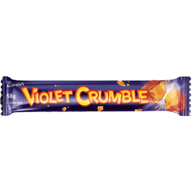 Australia's Violet Crumble Bar Original 50g