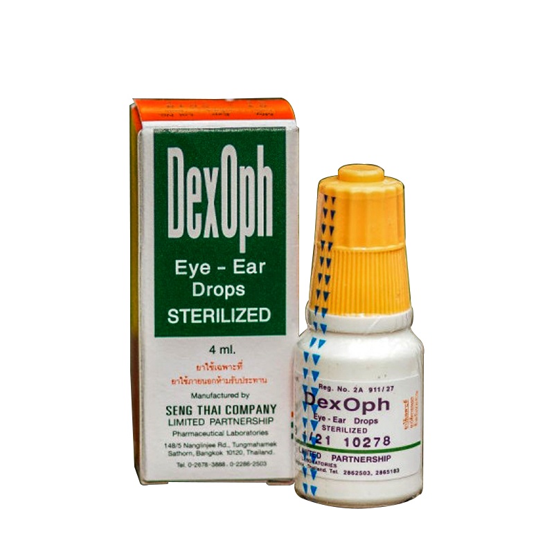 DexOph Eye-Drops Sterilized Size 4ml