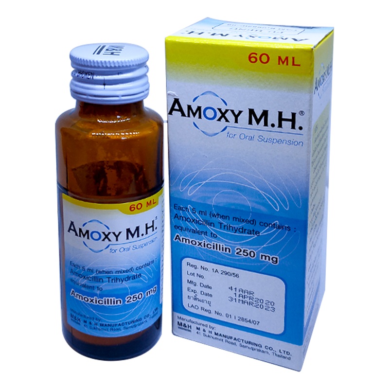 Amoxy M.H for Oral suspension Size 60ml