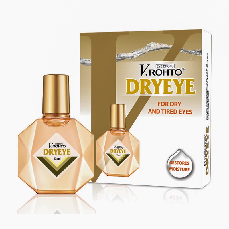 V.Rohto Dry Eye - Eye Drop For Dry and Tired Eyes Size 13 ml