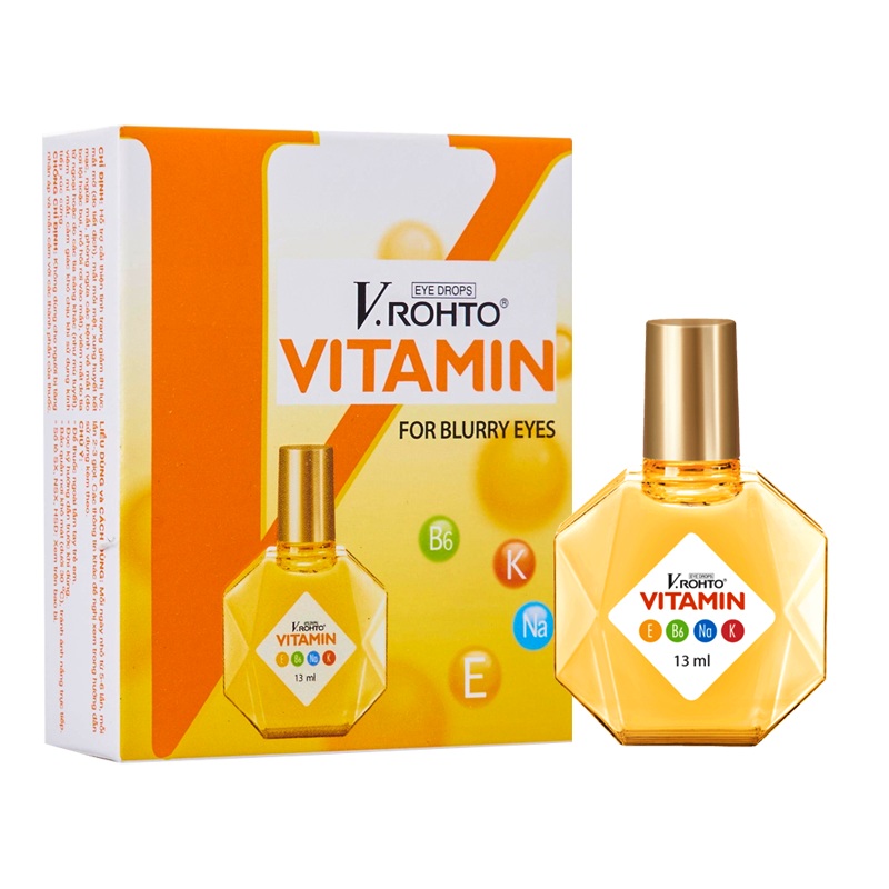 V.Rohto Vitamin For Blurry Eyes Size 13 ml