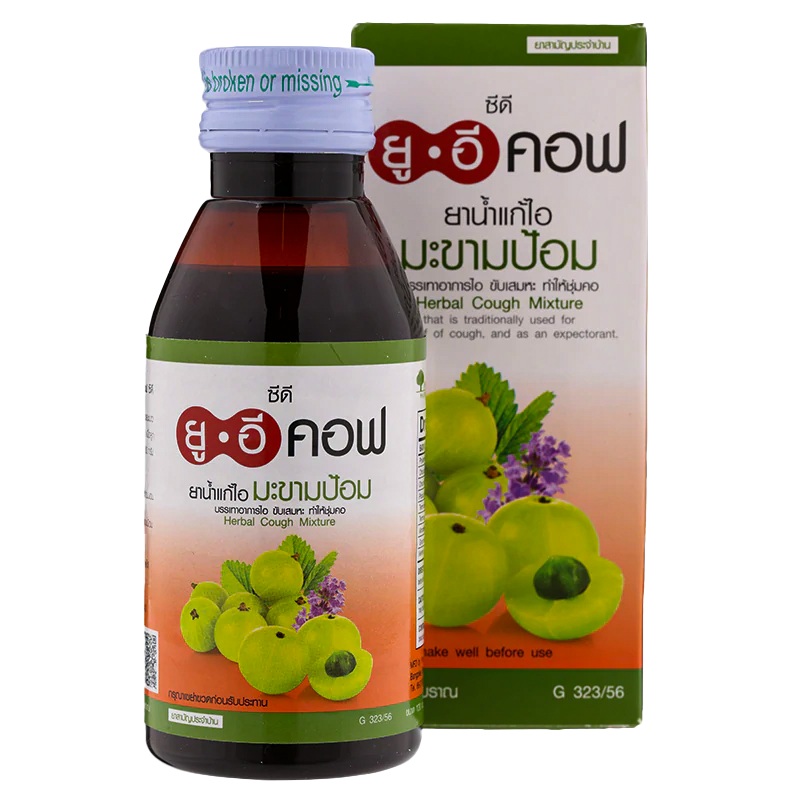 U-E Cof Herbal Cough Mixture That is traditionally used for the relief of cough, and as an expectorant. Size 120cc